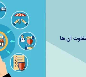 انواع بیمه نامه و تفاوت آن ها
